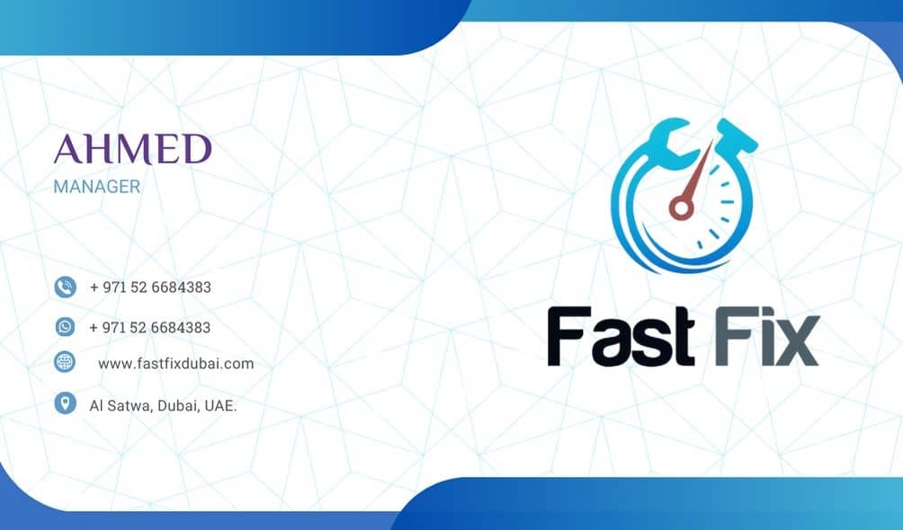 Fast Fix Technical Services Dubai 2