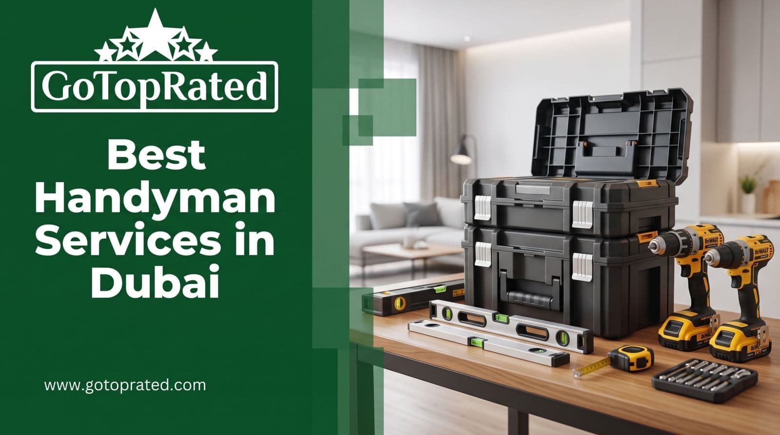Best Handyman Services in Dubai: 7 Common Fixes You Shouldn't DIY