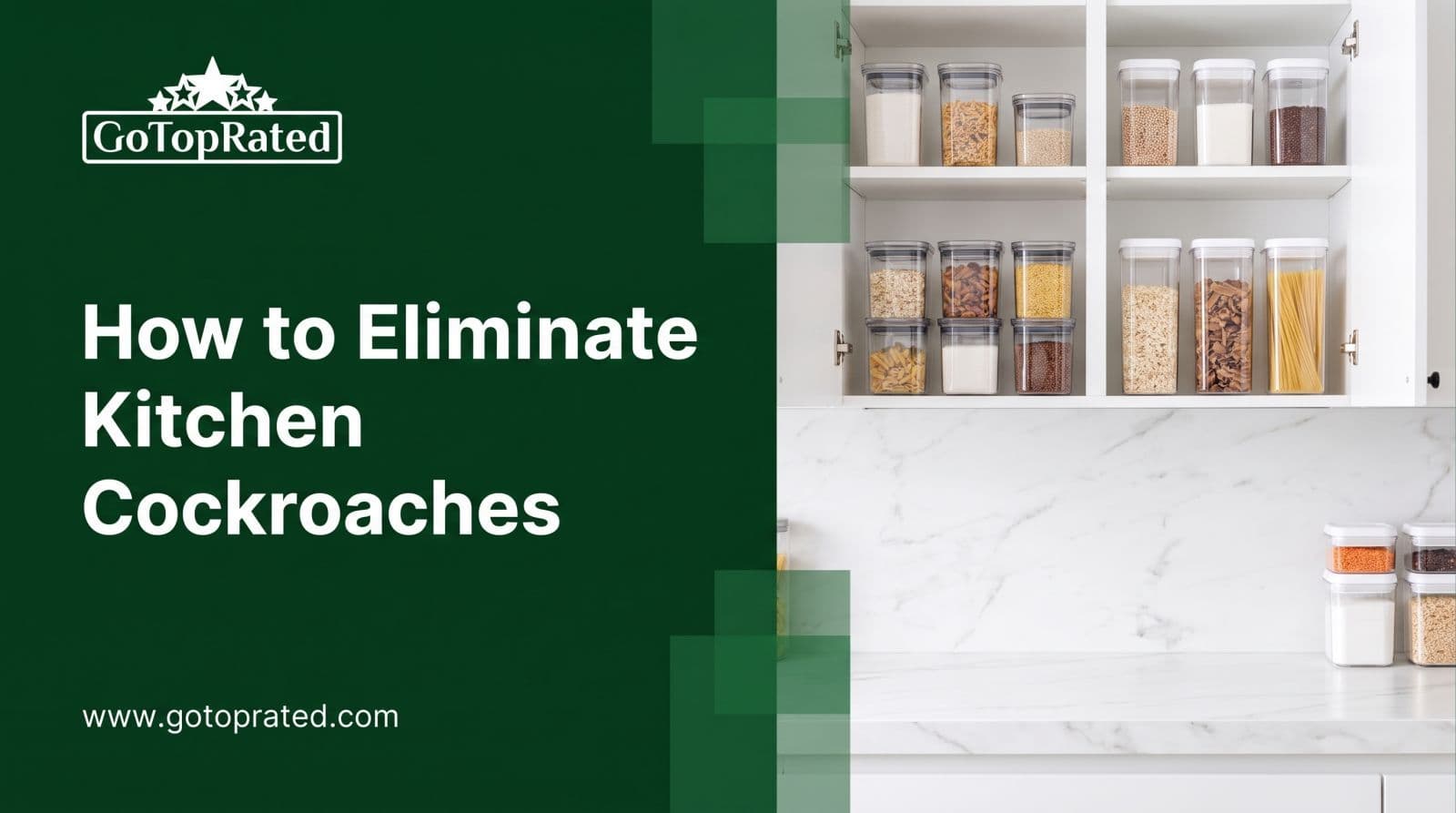 How to Eliminate Cockroaches from Kitchen Cabinets Permanently