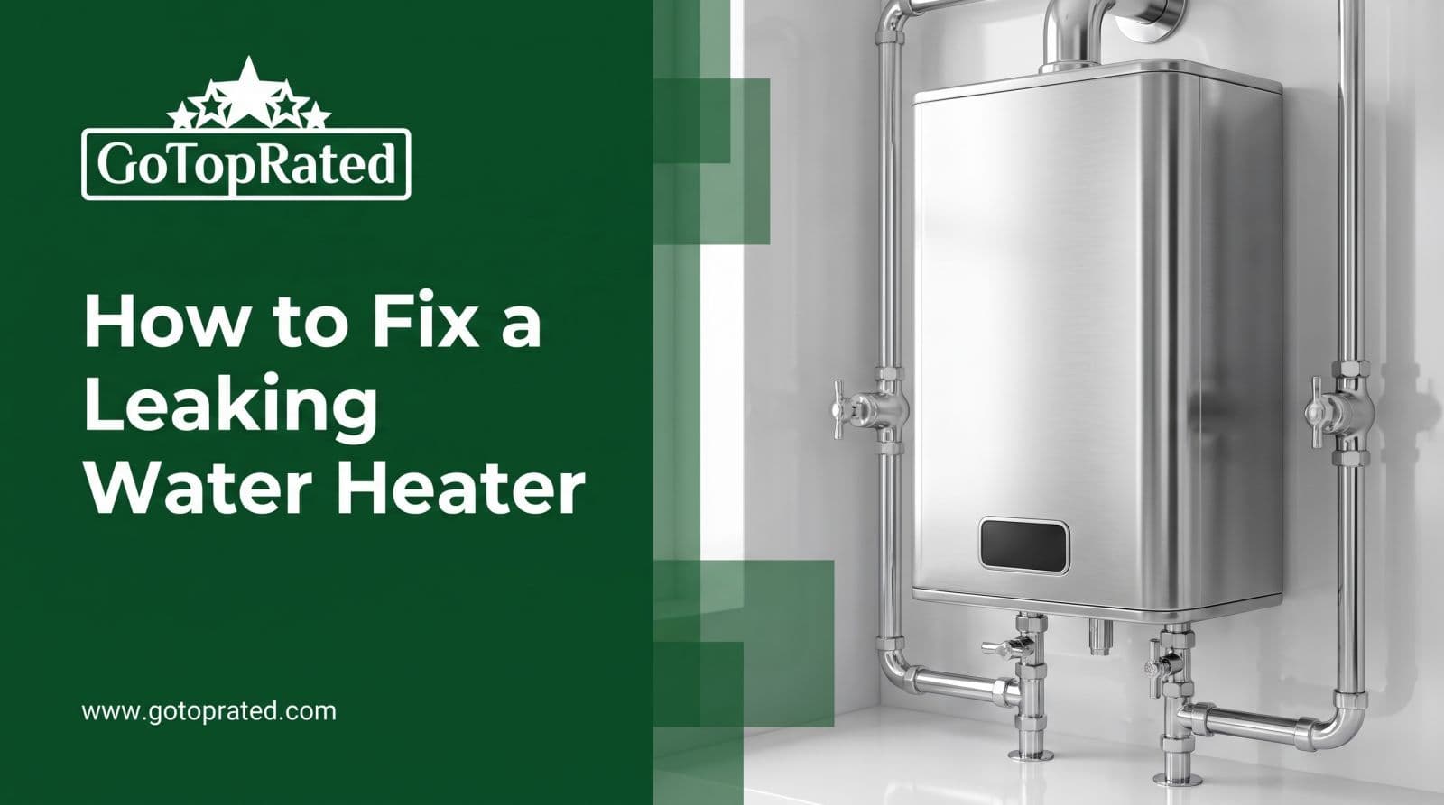 How to Fix a Leaking Water Heater in Dubai
