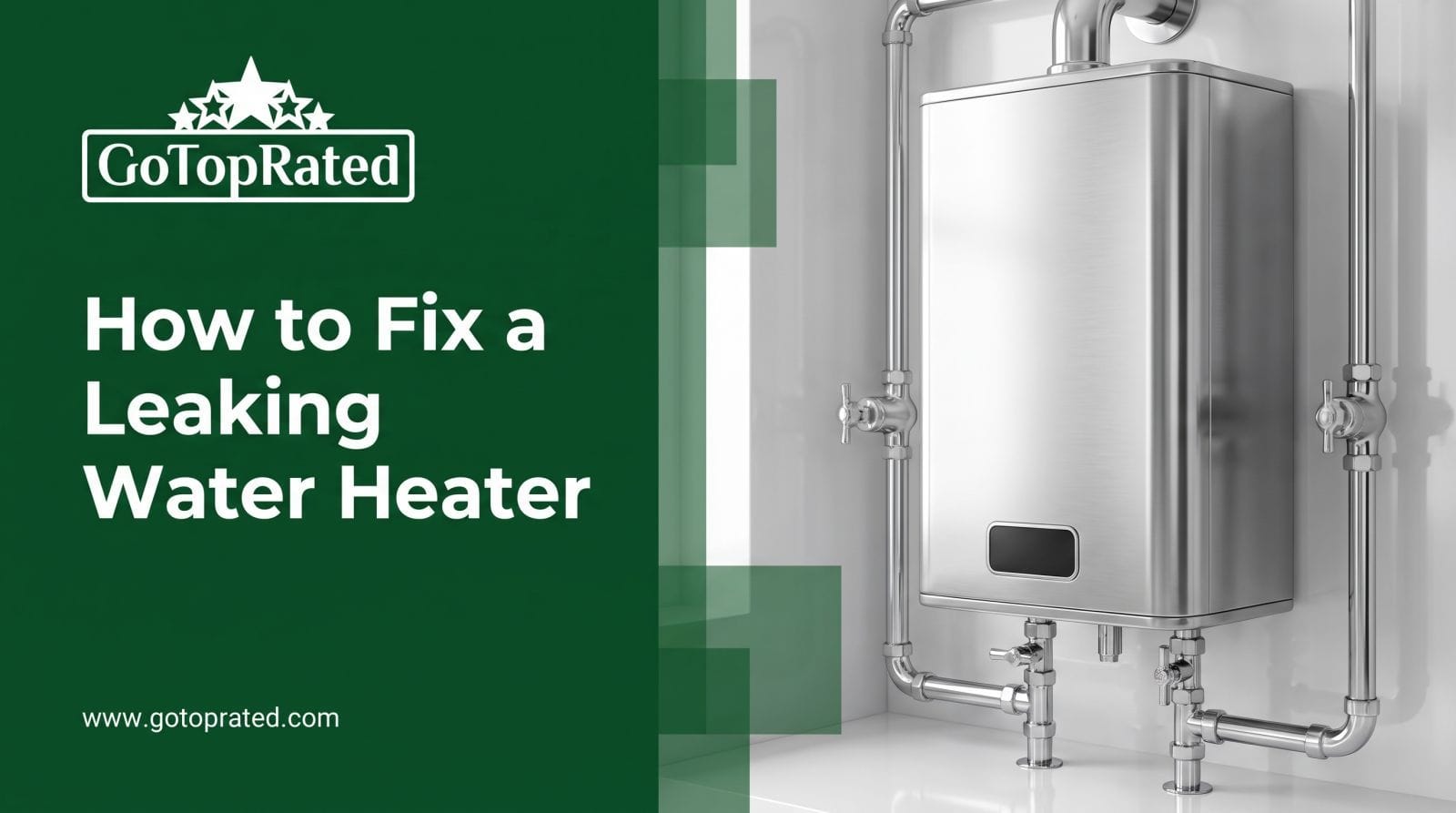 How to Fix a Leaking Water Heater in Dubai