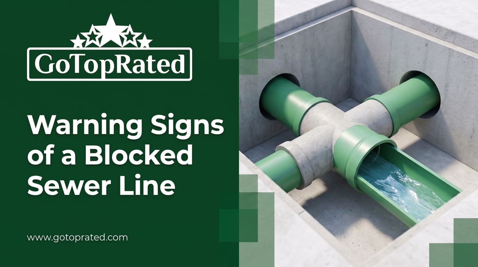 Warning Signs of a Blocked Sewer Line