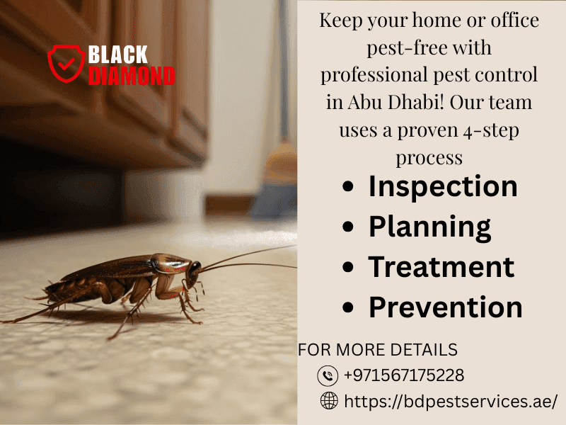 Black Diamond Pest Control Abu Dhabi 1