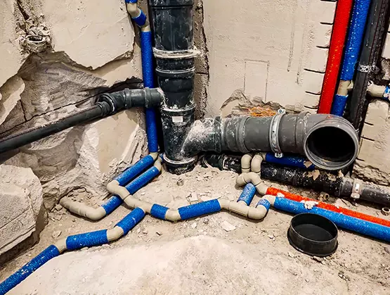 Water Pipe Replacement, Including Sewer Pipe in Palm Jumeirah