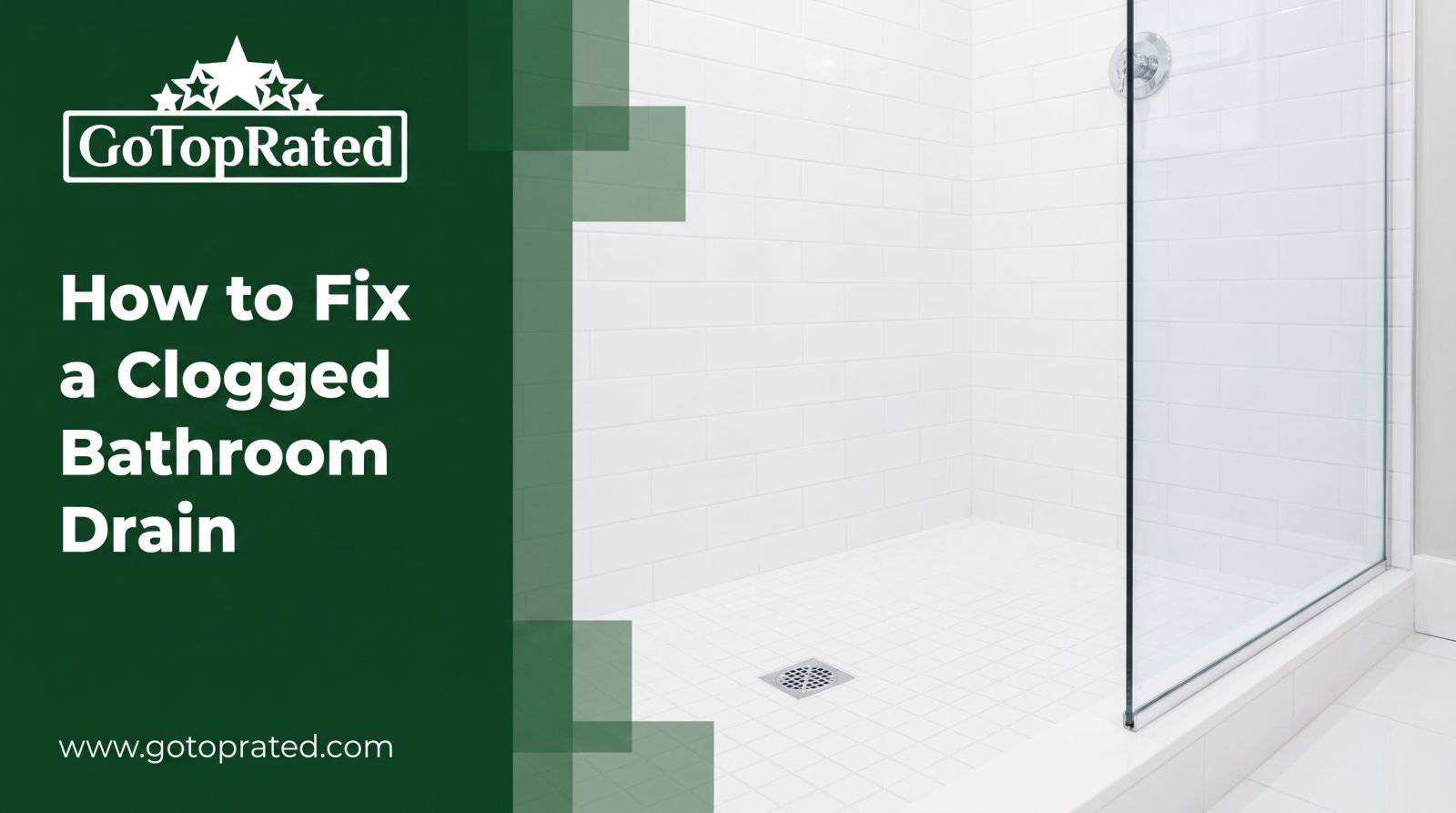 How to Fix a Clogged Bathroom Drain Fast