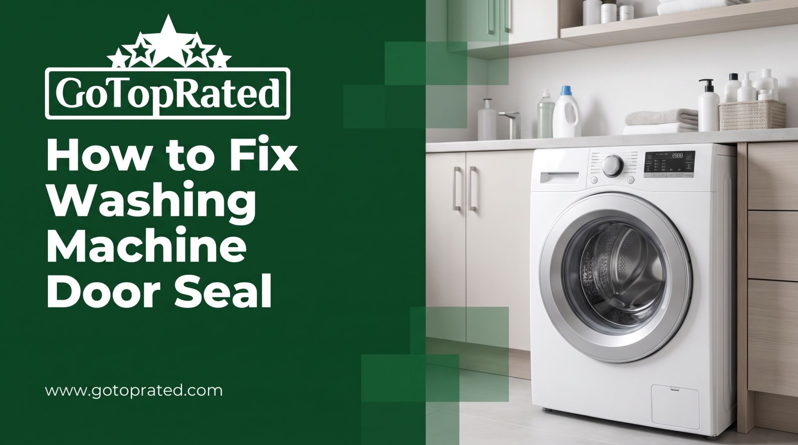 How to Fix a Leaking Washing Machine Door Seal