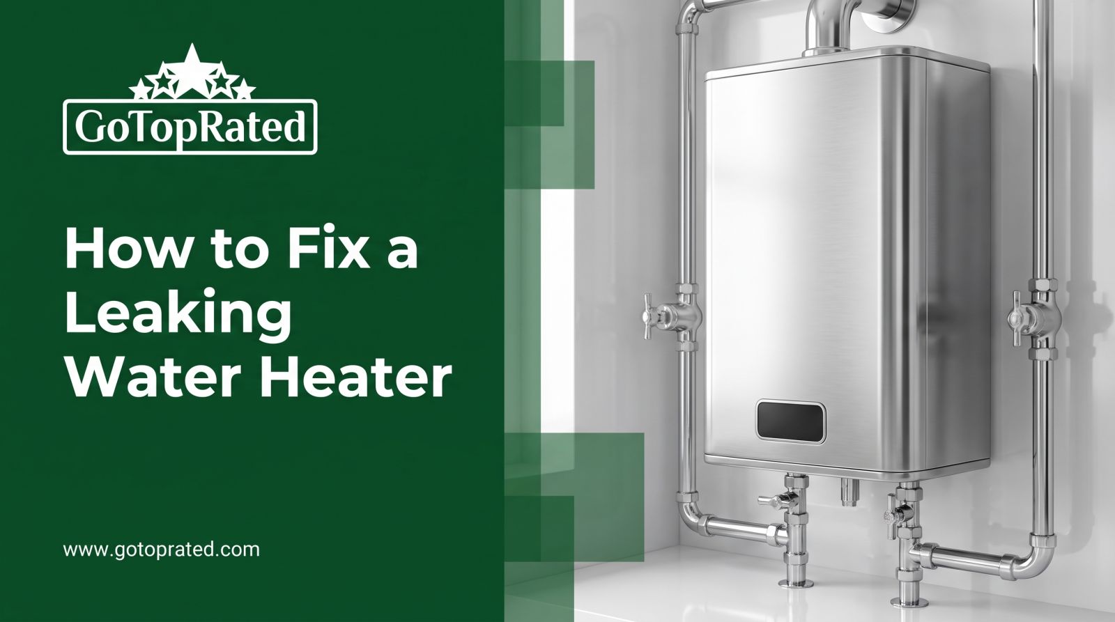 How to Fix a Leaking Water Heater in Dubai 