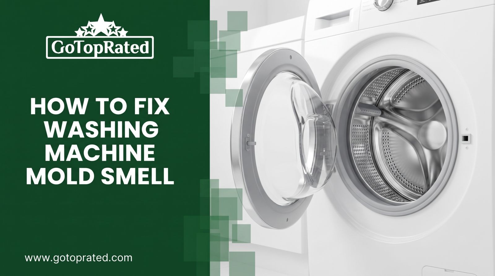 How to Remove Mold & Musty Smells From Your Washing Machine