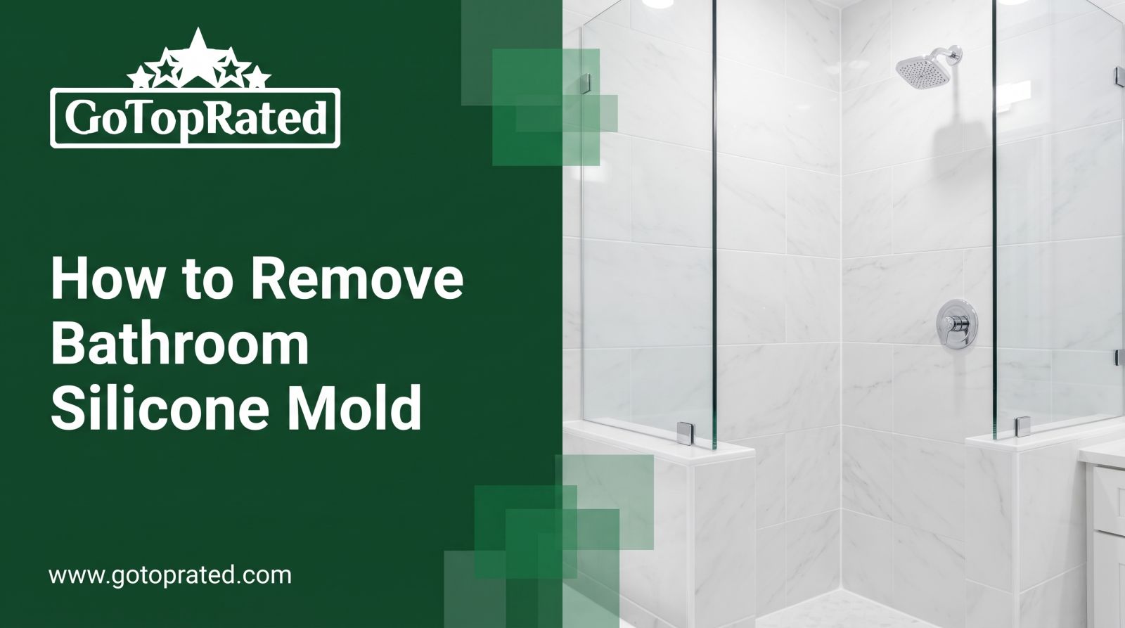 How to Remove Mold From Bathroom Silicone Seals