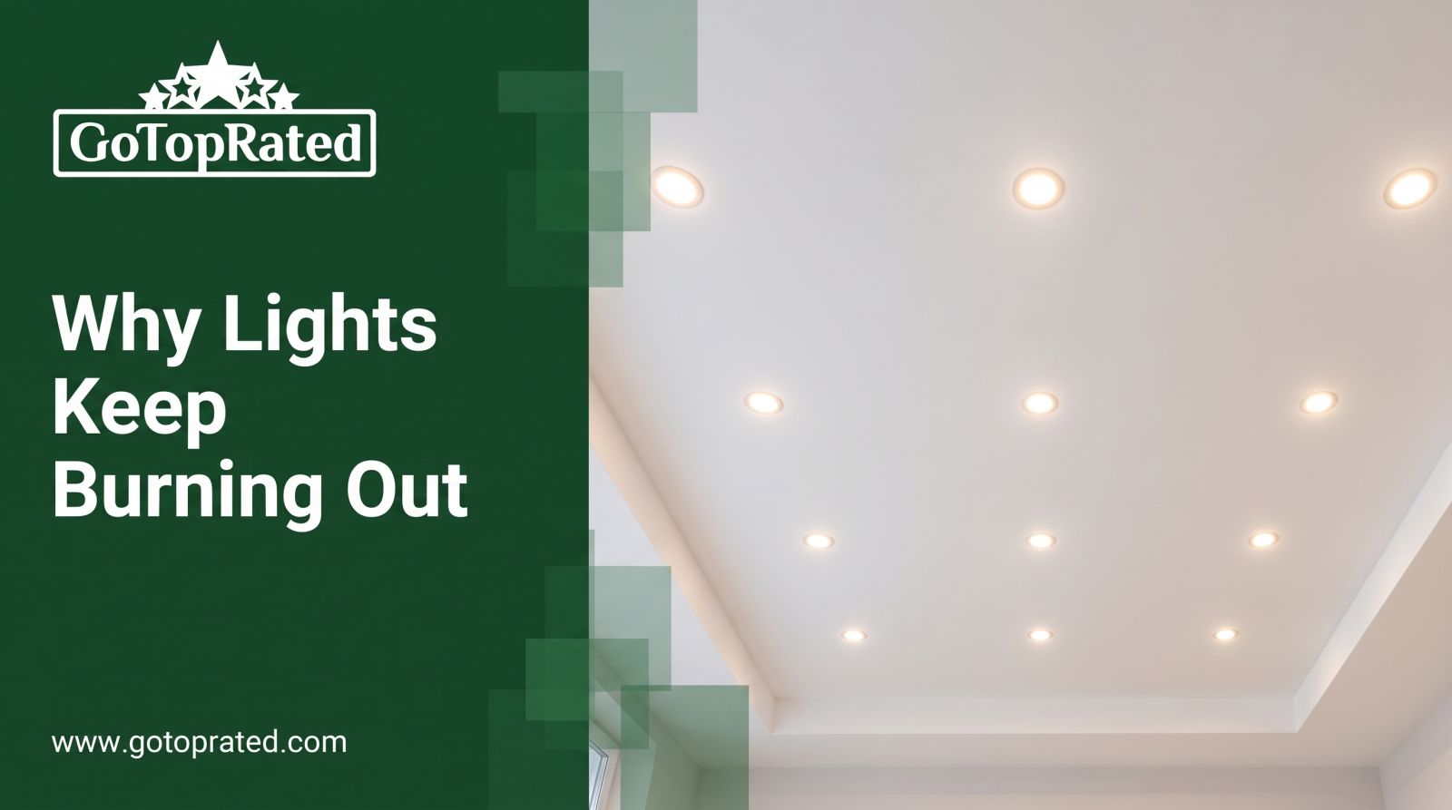 How to fix lights burning out frequently Dubai